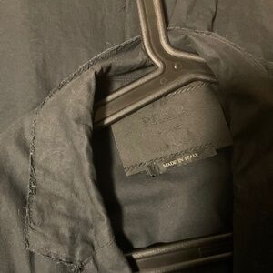 PRADA black coat …off the runway. Size 42 but fits like a size 6